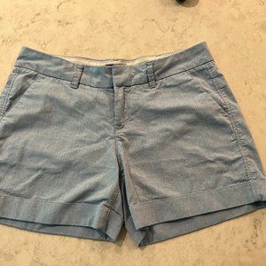 DEAR JOHN DENIM Co. Chambray Light blue cuffed Chino shorts
